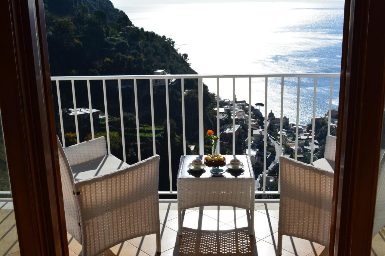 Casa Rossia Breathtaking Sea View Apartment In Positano Exterior foto