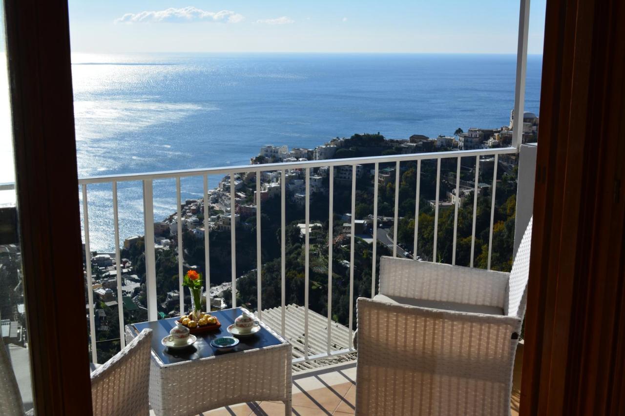 Casa Rossia Breathtaking Sea View Apartment In Positano Exterior foto